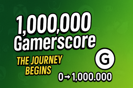The Road to 1,000,000 Gamerscore Begins
